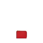 Valextra Key Holder Zip Around in Crimson Red | Keys Holder | Coveti