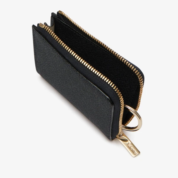 Valextra Key Holder Zip Around in Night Blue | Keys Holder | Coveti