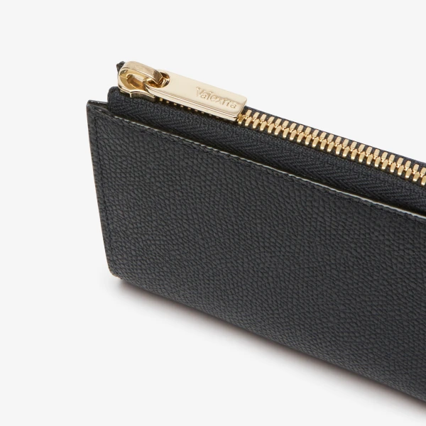 Valextra Key Holder Zip Around in Night Blue | Keys Holder | Coveti