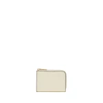 Valextra Key Holder Zip Around in Pergamena White | Keys Holder | Coveti