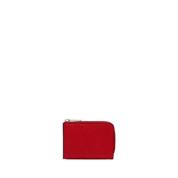 Key Holder Zip Around in Red