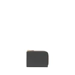 Valextra Key Holder Zip Around in Smokey Grey | Keys Holder | Coveti