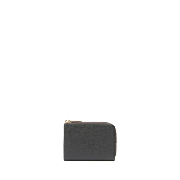 Key Holder Zip Around in Smokey Grey