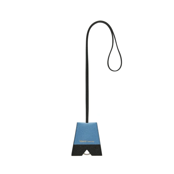 Key Holder with Lanyard in Nebula Blue and Black