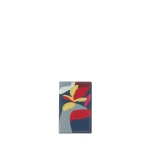 Valextra Lily Card Case Onda in Niagara and Colour Mix | Wallets & Purses | Coveti