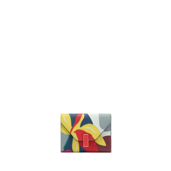 Lily Iside Fold Wallet in Niagara and Colour Mix