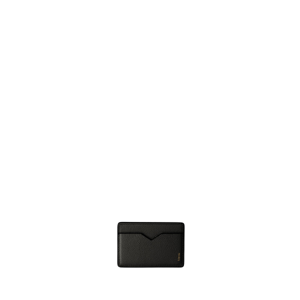 Valextra Magnetic Card Case in Black | Wallets & Purses | Coveti