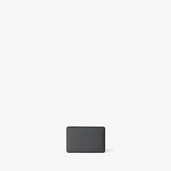 Valextra Magnetic Card Case in Smokey Grey | Wallets & Purses | Coveti
