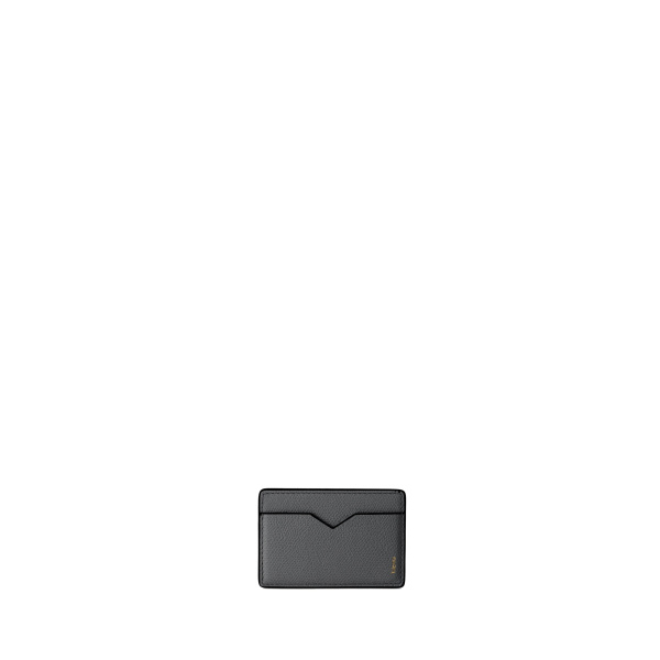 Valextra Magnetic Card Case in Smokey Grey | Wallets & Purses | Coveti