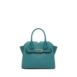 Valextra Milano Crossbody Micro Bag in Bottle Green | Shoulder & Crossbody Bags | Coveti
