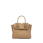 Valextra Milano Crossbody Micro Bag in Cashmere Beige | Shoulder & Crossbody Bags | Coveti