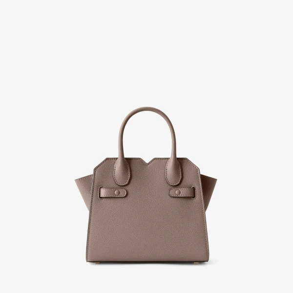 Valextra Milano Crossbody Micro Bag in Sahara Brown | Shoulder & Crossbody Bags | Coveti