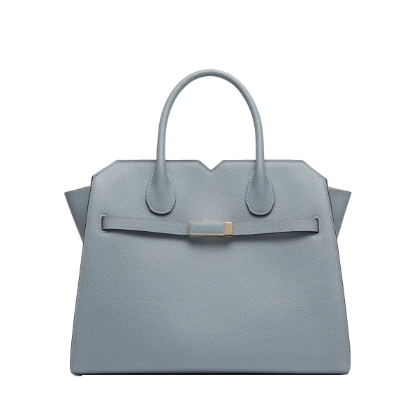 Milano Two Handles Medium Bag in Niagara Blue