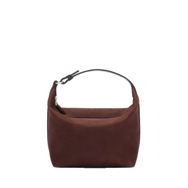 Mochi Senso Top Handle Mini Bag in Chocolate Brown