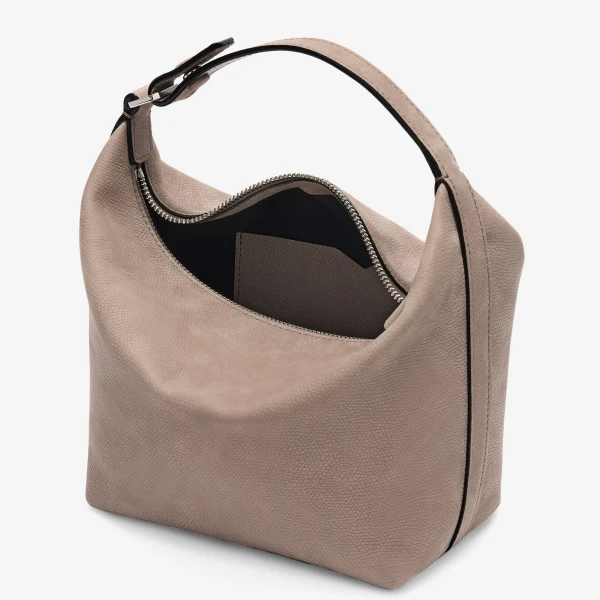 Valextra Mochi Senso Top Handle Mini Bag in Nude Pink | Mini Bags | Coveti