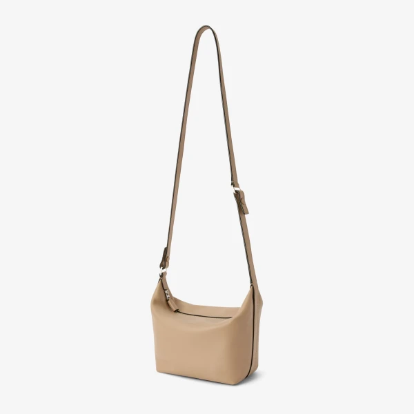 Valextra Mochi Sublime Top Handle Mini Bag in Cashmere Beige | Mini Bags | Coveti