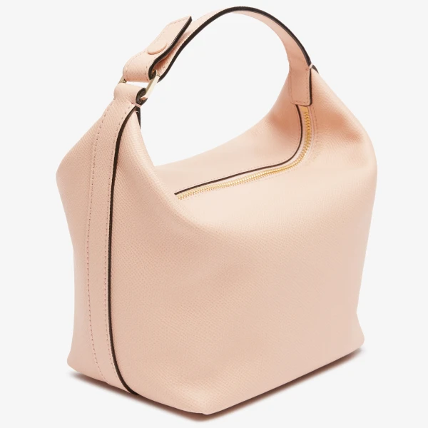 Valextra Mochi Top Handle Mini Bag in Bonne Mine Pink | Mini Bags | Coveti