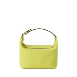 Valextra Mochi Top Handle Mini Bag in Citrine Yellow | Mini Bags | Coveti