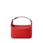 Valextra Mochi Top Handle Mini Bag in Crimson Red | Mini Bags | Coveti