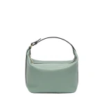 Valextra Mochi Top Handle Mini Bag in Eucalyptus Green | Mini Bags | Coveti