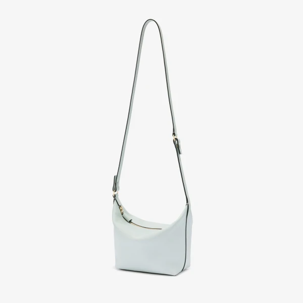 Valextra Mochi Top Handle Mini Bag in Ice | Mini Bags | Coveti