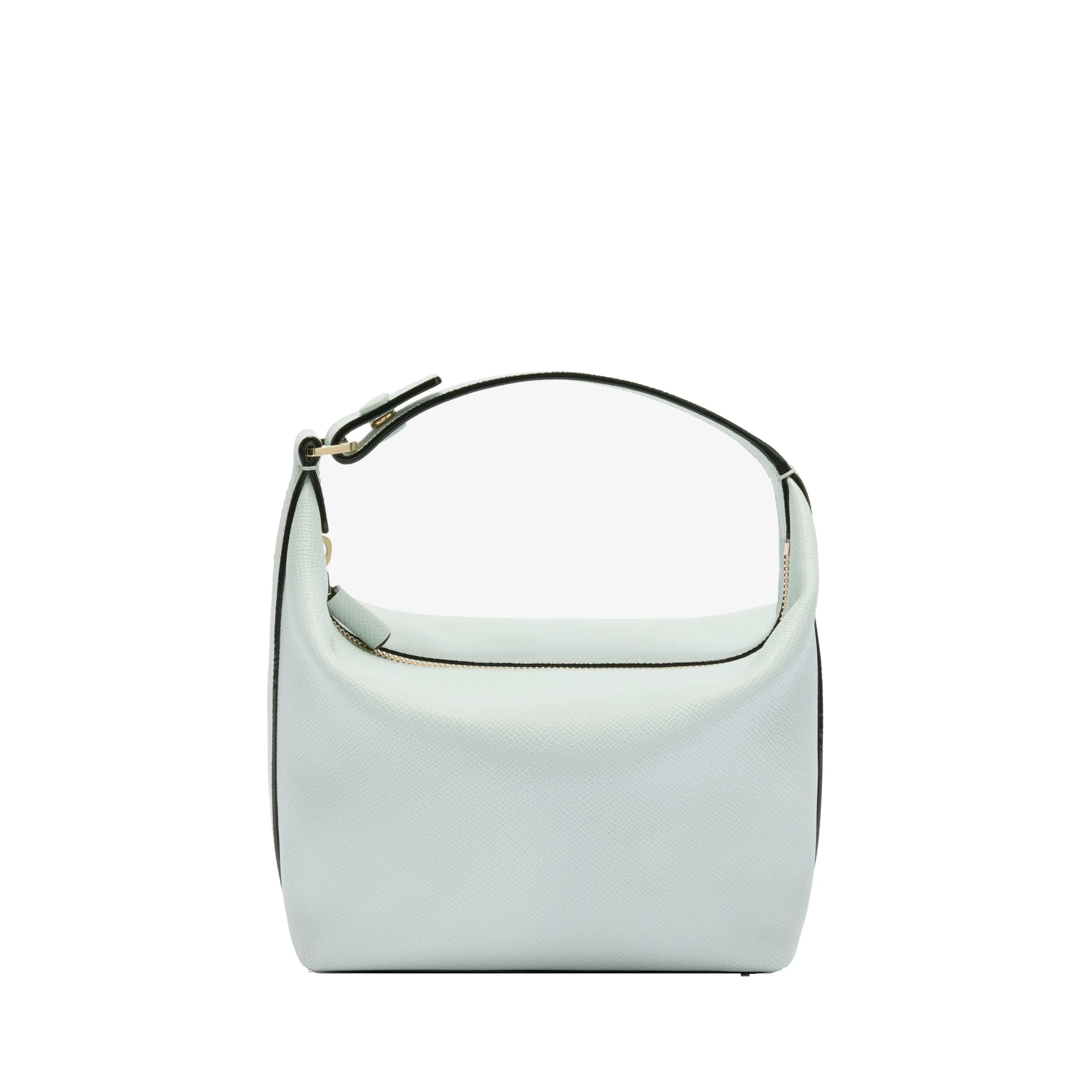 Valextra Mochi Top Handle Mini Bag in Ice Valextra Mochi Top Handle Mini Bag in Ice | Mini Bags | Coveti
