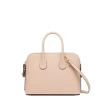 Valextra MyLogo Bowling Mini Bag in Bonne Mine Pink | Mini Bags | Coveti