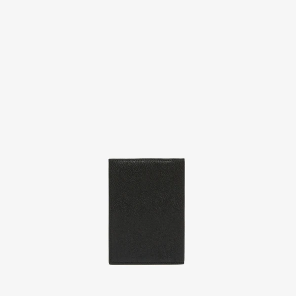 Valextra Passport Holder 3CC in Black | Wallets & Purses | Coveti