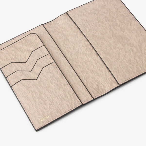 Valextra Passport Holder 3CC in Bonne Mine Pink | Wallets & Purses | Coveti