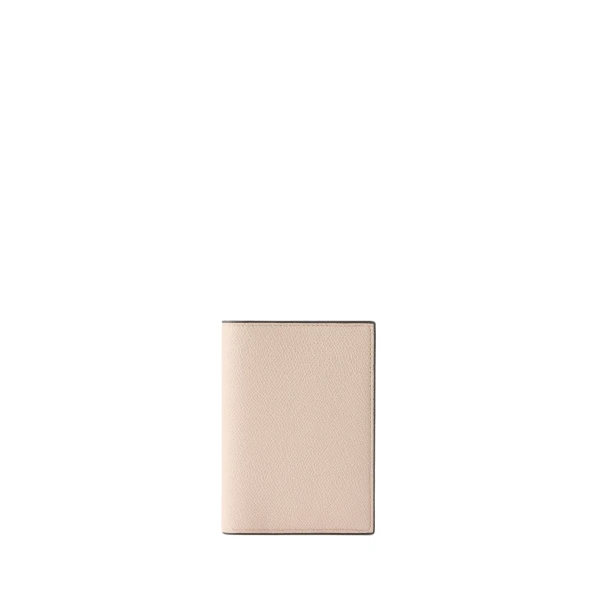 Valextra Passport Holder 3CC in Bonne Mine Pink | Wallets & Purses | Coveti