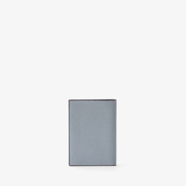 Valextra Passport Holder 3CC in Niagara Blue | Wallets & Purses | Coveti