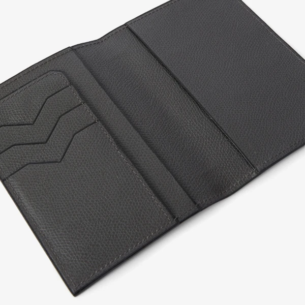 Valextra Passport Holder 3CC in Smokey Grey | Wallets & Purses | Coveti