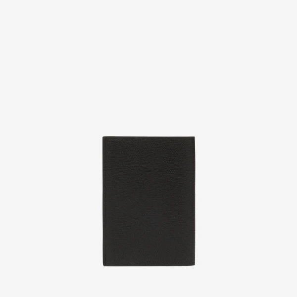 Valextra Passport Holder in Black | Wallets & Purses | Coveti