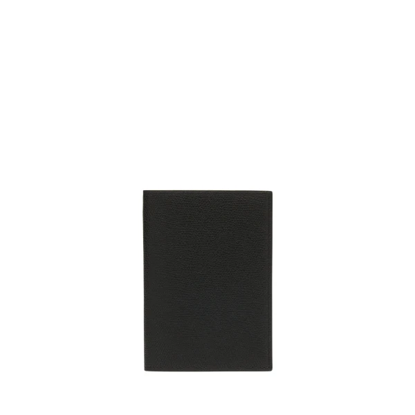 Valextra Passport Holder in Black | Wallets & Purses | Coveti