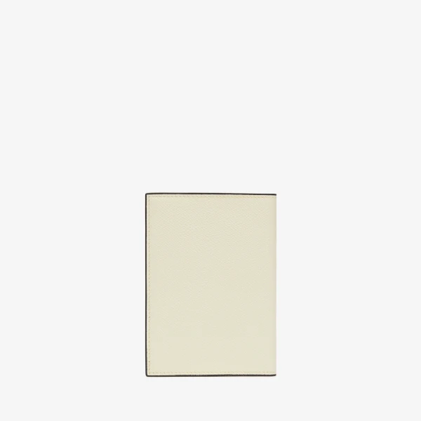 Valextra Passport Holder in Pergamena White | Wallets & Purses | Coveti