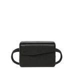 Valextra Pocket Bum Bag in Black | Men Bags | Coveti