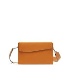 Valextra Pocket Crossbody Bag in Havana Brown | Men Bags | Coveti