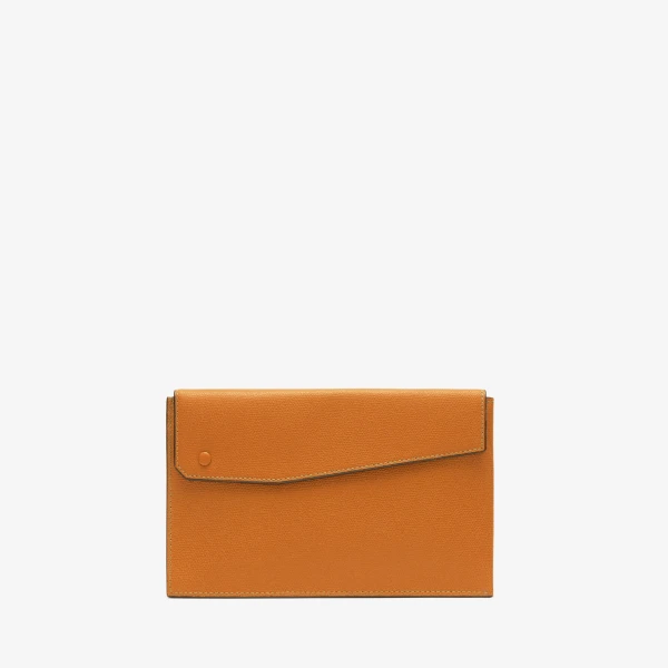 Valextra Pocket Crossbody Bag in Havana Brown | Men Bags | Coveti