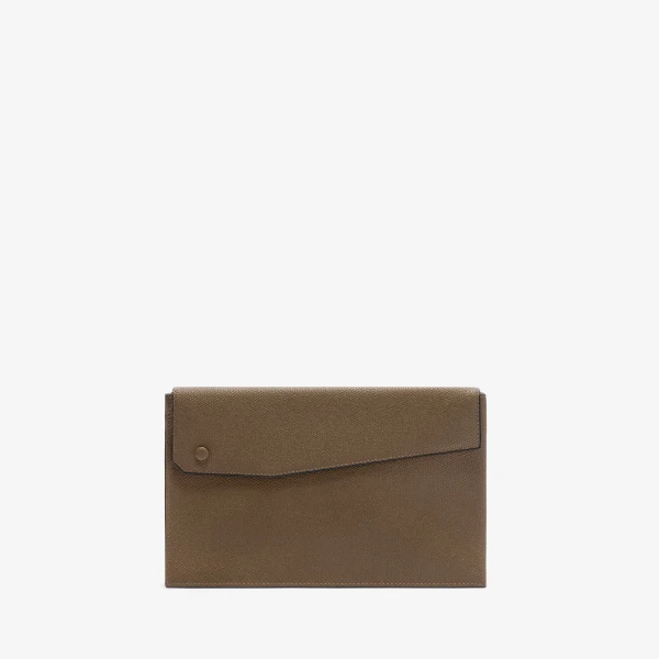 Valextra Pocket Crossbody Bag in Khaki | Men Bags | Coveti
