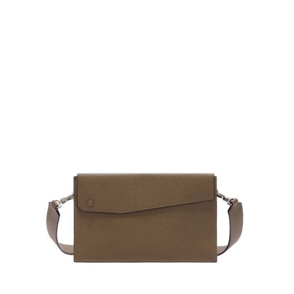 Pocket Crossbody Bag in Khaki