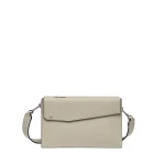 Valextra Pocket Crossbody Bag in Linen Grey | Men Bags | Coveti