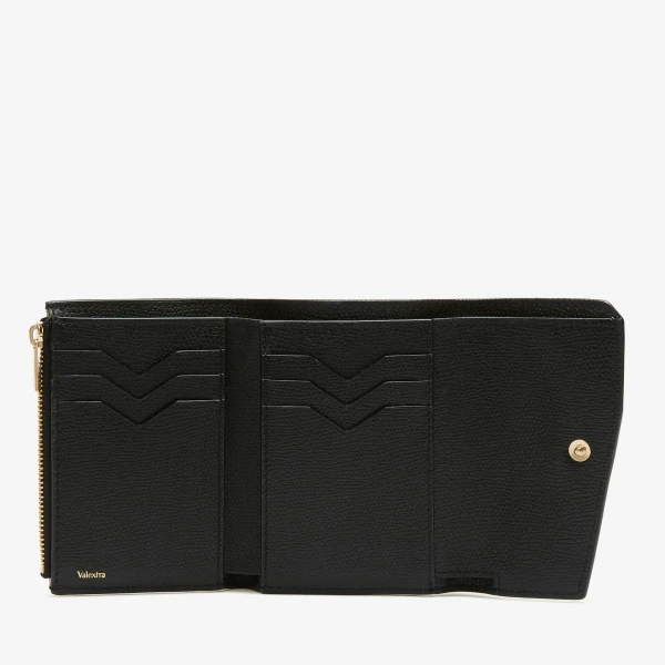 Valextra Pocket Purse 6CC in Black | Wallets & Purses | Coveti