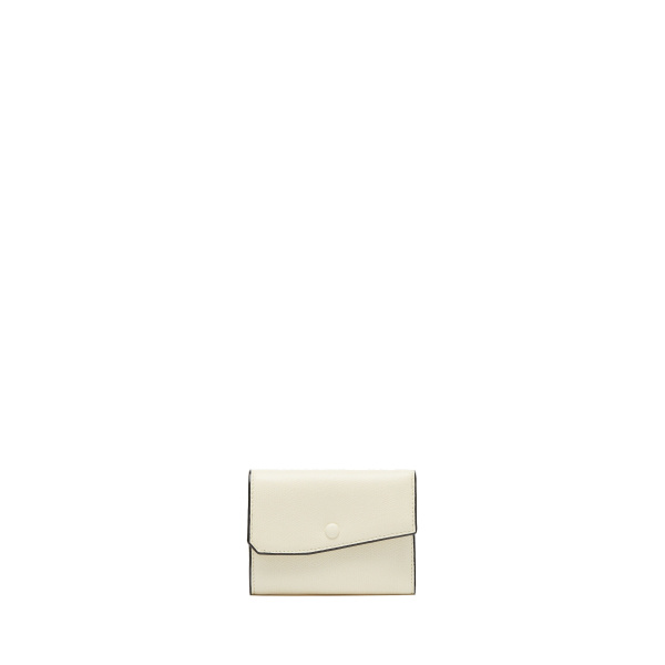 Valextra Pocket Purse 6CC in Pergamena White | Wallets & Purses | Coveti
