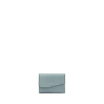 Valextra Pocket Purse 6CC in Smokey Blue | Wallets & Purses | Coveti