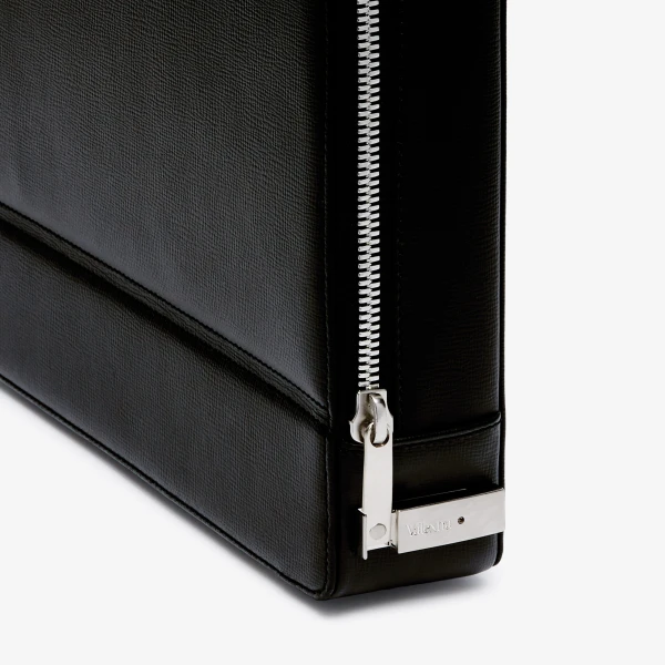 Valextra Premier Briefcase 24H in Black | Men Bags | Coveti