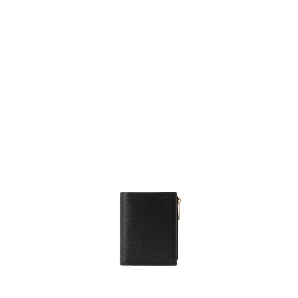 Valextra Purse with Coin Holder 6CC in Black | Wallets & Purses | Coveti