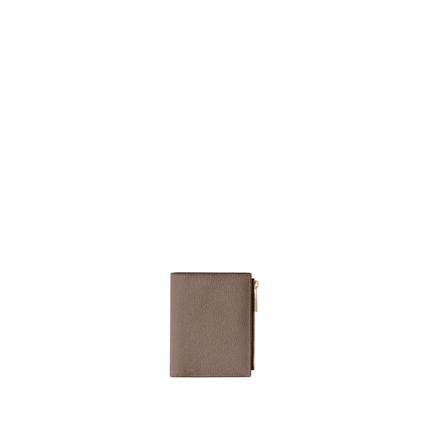 Purse with Coin Holder 6CC in Sahara Brown