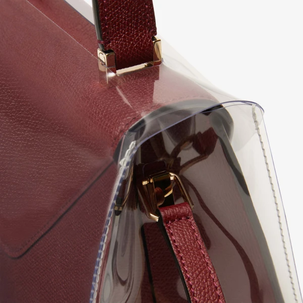 Valextra Raincoat Iside Mini in Sheer | Bag Accessories | Coveti