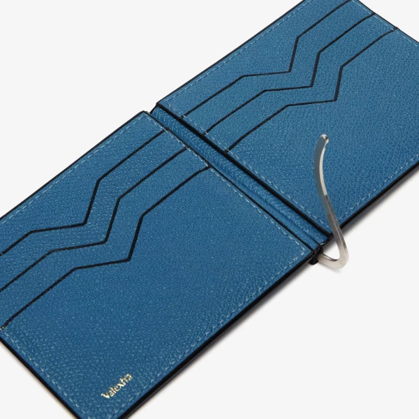 Valextra Simple Grip in Cobalt Blue | Cases | Coveti