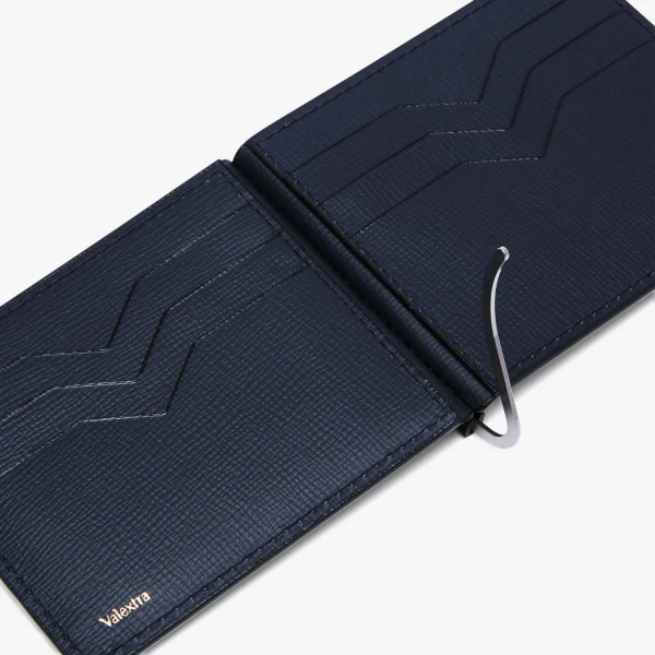 Valextra Simple Grip in Dark Blue | Cases | Coveti